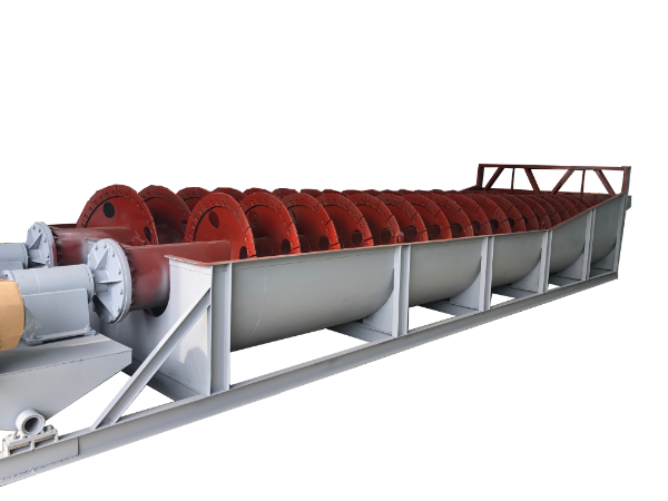 洗石机螺旋洗砂机泥浆石粉分离机蛟龙式脱泥螺旋洗沙机螺旋分级机